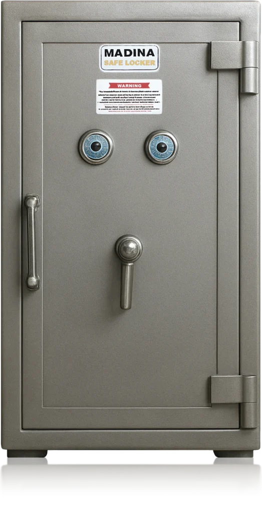 Heavy Duty Fire Proof Deposit Locker Reflection