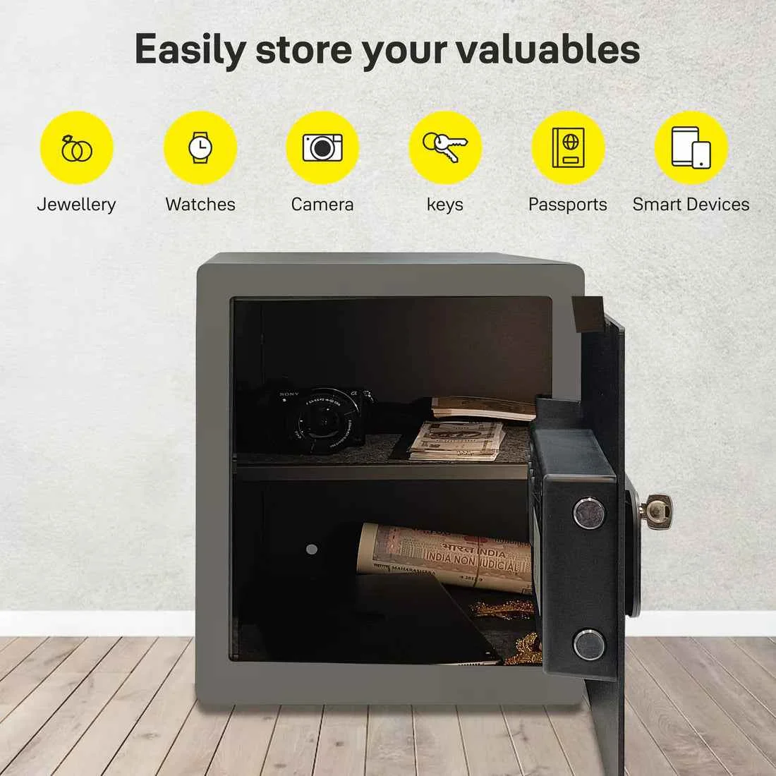 Yale Maximum Security Motorised Safe Office Madina Safe Lockers 1